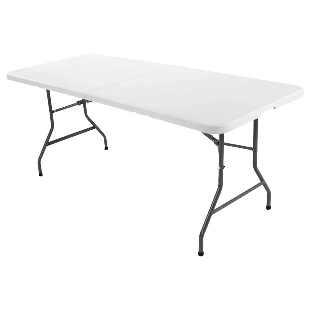 Table pliante blanche 75x180cm